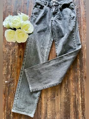 PacSun women’s faded Black boyfriend Jeans Sz 23 NWOT